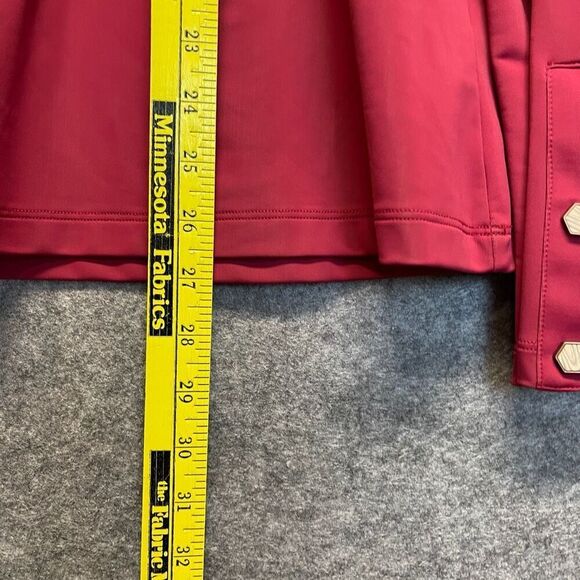 Swing Dish Shirt Women's Large Red Collared Clara Long Sleeve Crimson Golf Polo - Picture 8 of 15